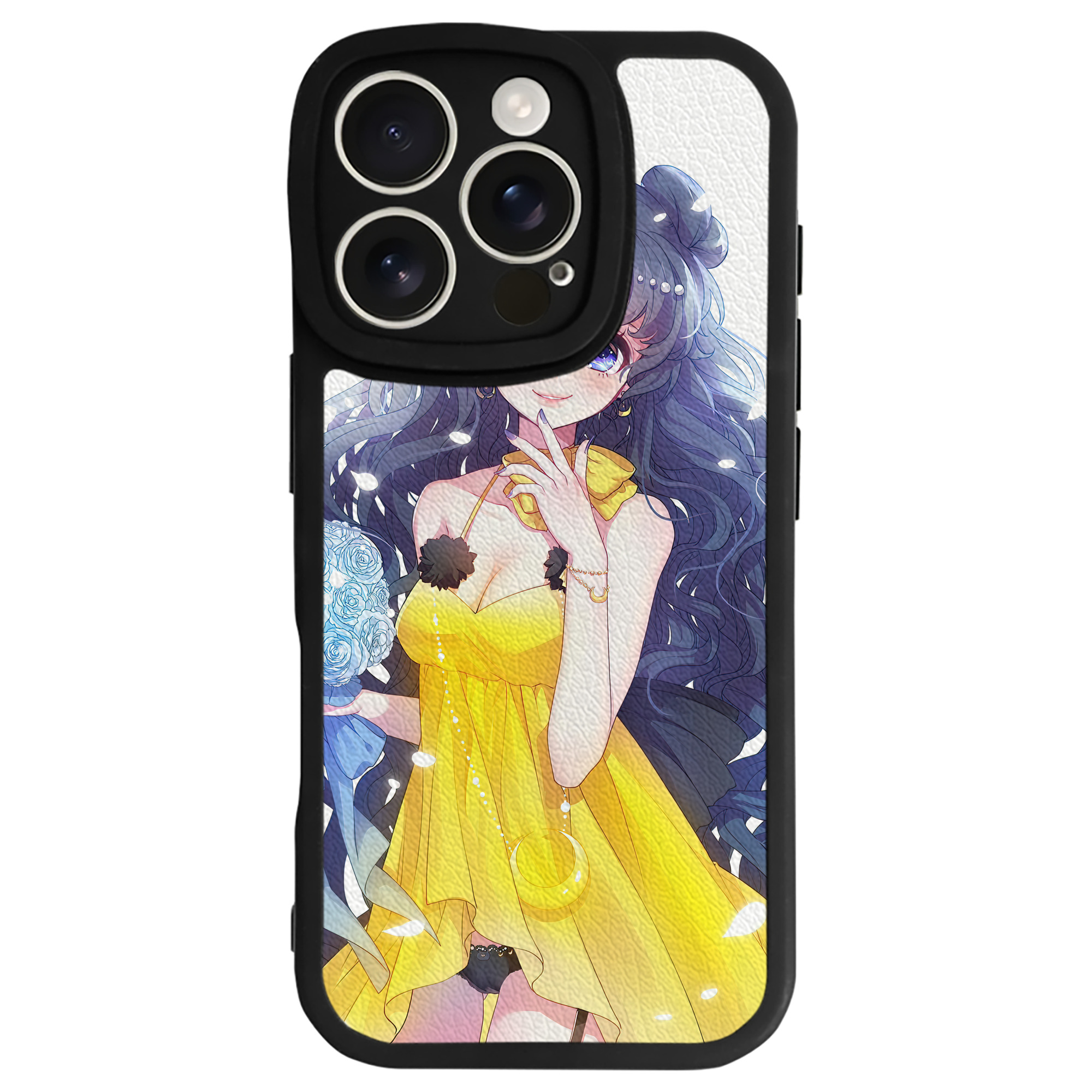 （画像用） 美少女戦士セーラームーン Sailor Moon 【iPhone 16シリーズ対応】シリコンスマホケース（レザー調） 材質：シリコン